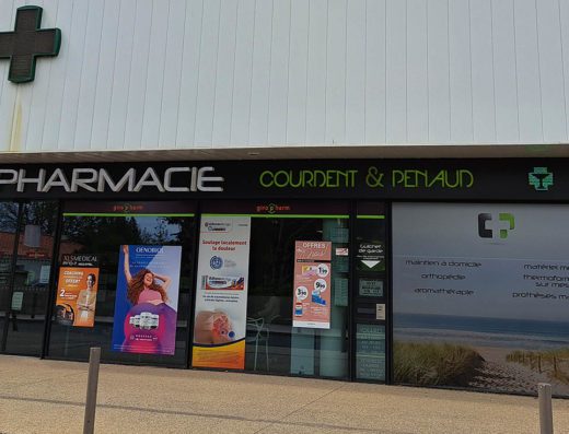 pharmacie courdent et penaud Bretignolles sur mer